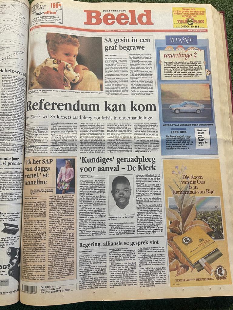 Finding Comfort In Consistency The traditional Afrikaans News Reader Finding Comfort In Consistency The traditional Afrikaans News Reader