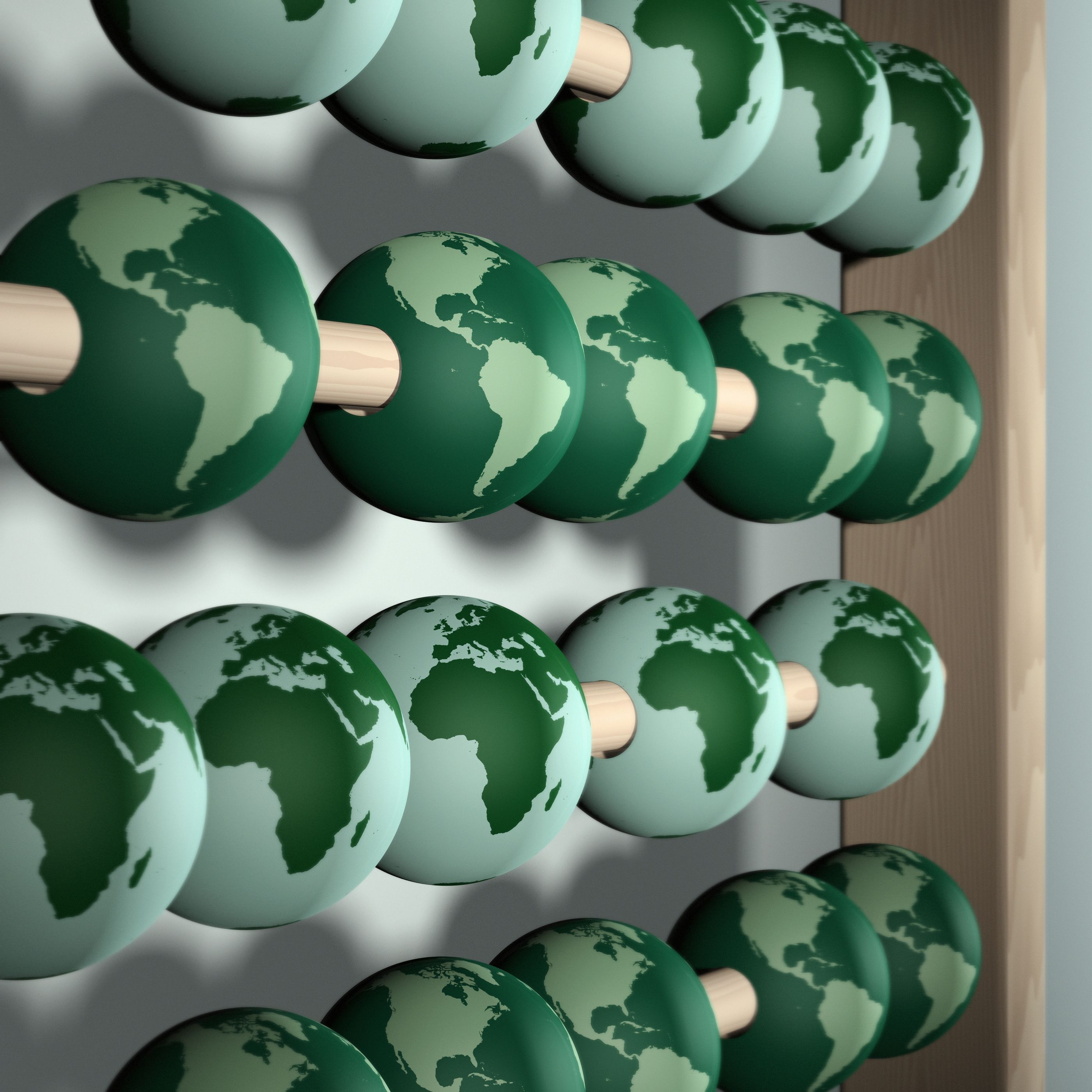 aerial photography of yellow cultivator on brown field